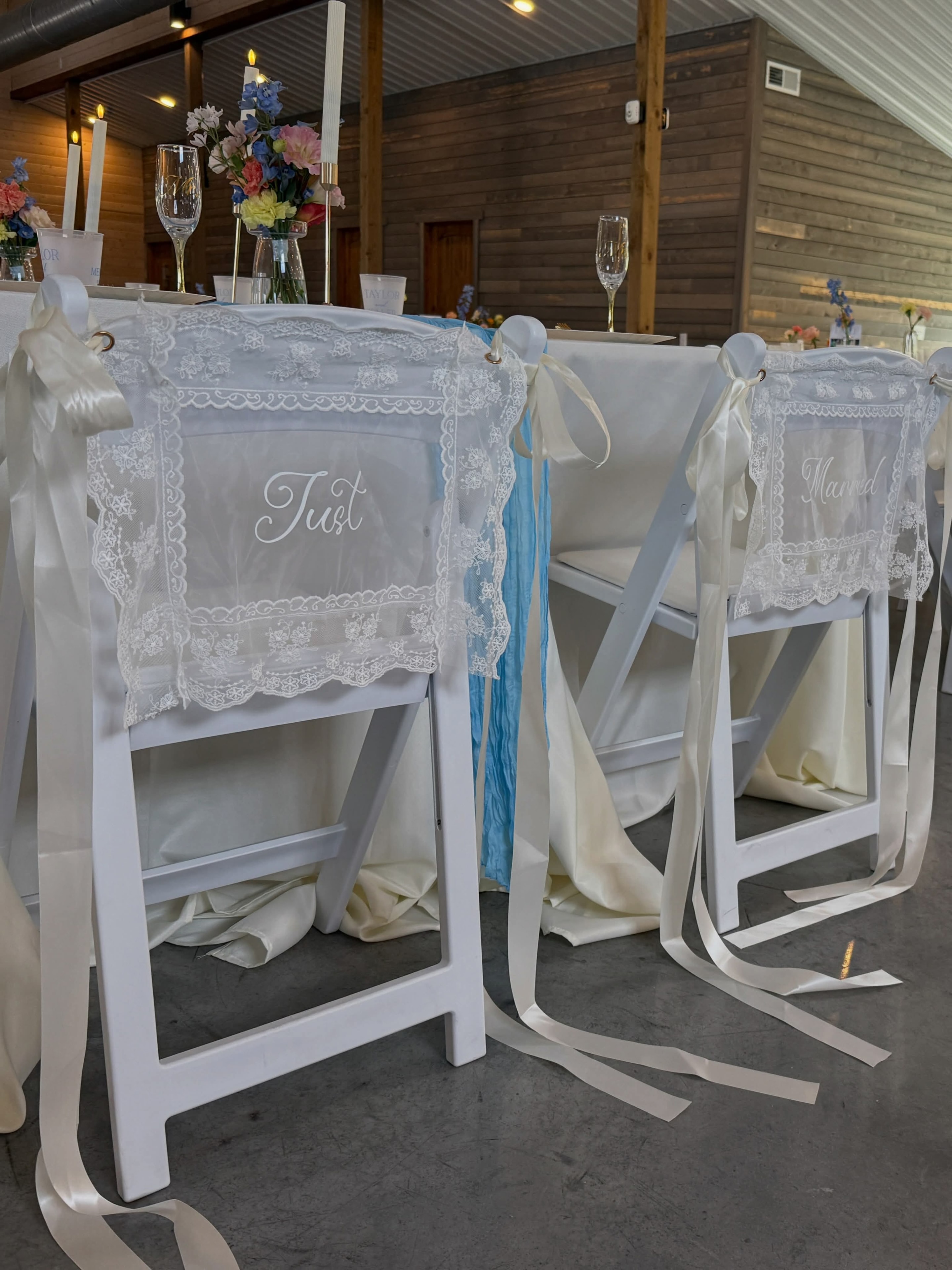 Wedding celebration moment